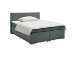 Boxspringbett Mira 2 Graphitfarben ca. 180x200cm
