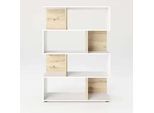 Regal Shelfy 8 Fächer ca. 103x146 cm Weiß/Eiche