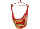 Hängesessel Tobago ca. 90x120 cm Rot/Grün/Gelb