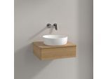 Villeroy und Boch Antao Waschtisch-Unterschrank K07011HN 60x19x50cm, Waschbeckenplattenfarbe honey oak, honey oak
