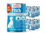 Supravit Hundenassfutter 12 x 410g Fisch