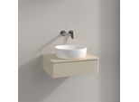 Villeroy und Boch Antao Waschtisch-Unterschrank K07013HJ 60x19x50cm, Waschbeckenplattenfarbe botticino, silk grey matt lacquer