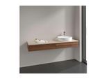Villeroy und Boch Antao Waschtisch-Unterschrank K16113HM 160x19x50cm, Waschbeckenplattenfarbe botticino, warm walnut