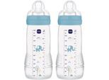 MAM Easy Active™ Baby Bottle kinderfles 4m+ Blue 2x330 ml