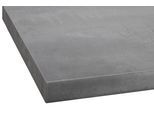 Arbeitsplatte WIHO KÜCHEN "Flexi 38", grau (beton grau), B:60cm H:3,8cm T:60cm, Holzwerkstoff, Tischplatten, von drei Seiten ummantelt, 38 mm stark