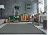 Sisalteppich DEKOWE "Mara S2 mit Bordüre", grau (anthrazit), B:120cm H:5mm L:170cm, Sisal, Teppiche, Sisalteppich, Flachgewebe, Material: 100% Sisal, Wohnzimmer, Kundenliebling
