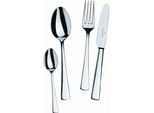 Besteck-Set "Montego", silber (silberfarben), 24 Stk., Chromnickelstahl 18/10, PICARD & WIELPÜTZ SOLINGEN, Essbesteck-Sets, Made in Germany