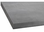 Arbeitsplatte WIHO KÜCHEN "Flexi 38", grau (beton grau), B:150cm H:3,8cm T:60cm, Holzwerkstoff, Tischplatten, von drei Seiten ummantelt, 38 mm stark