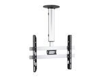 VCM TV-Deckenhalterung "TV Deckenhalterung CM4 höhenverstellbar 50-84 cm", silber, B:62cm T:10cm, Gerätehalterungen
