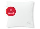 Microfaserkissen OTTO HOME "Baca, Kopfkissen 40x80 cm und 80x80 cm", weiß, B:80cm L:80cm, Füllung: 100% Polyester, Kopfkissen, Kissen, mit edlem Sternenaufdruck