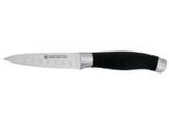 Spickmesser CARL SCHMIDT SOHN "SHIKOKU, 10 cm, Edelstahl rostfrei", schwarz, Klingenlänge 10cm, Edelstahl, Kunststoff, Kochmesser, mit Kullenschliff