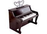 Spielzeug-Musikinstrument HAPE "Leuchttasten-Piano", schwarz (schwarzs), Spielzeug-Musikinstrumente, KinderB:38cm H:29cm T:24cm, B:38cm H:29cm T:24cm