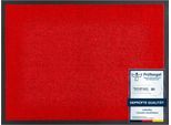 Fußmatte ANDIAMO "Verdi, Made in Netherlands", rot, B:60cm H:6mm L:90cm, Kunstfaser, Teppiche, Fußmatte, Schmutzfangmatte, Eingangsmatte, rutschfest, strapazierfähig