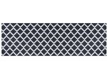Fußmatte HANSE HOME "Elegance, Türmatte" Gr. 17, schwarz, B:50cm H:7mm L:150cm, Kunstfaser, Teppiche, Fußmatte, Schmutzfangmatte, Innen und Außen, Rutschfest, Wetterfest, Türmatte