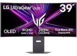 LG Curved-Gaming-OLED-Monitor "39GX900A", Energieeffizienz: F (A-G), schwarz, B:88,78cm H:40,44cm T:19,8cm, Monitore
