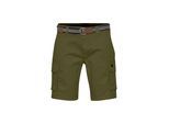 Cargoshorts BLEND "Cargoshorts BHShorts", Herren, Gr. S, N-Gr, grün (cypress), Obermaterial: 97% Baumwolle CO. 3% Elasthan EL., Hosen