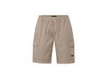 Cargoshorts BLEND "Cargoshorts BHShorts", Herren, Gr. S, N-Gr, beige (crockery), Obermaterial: 97% Baumwolle CO. 3% Elasthan EL., Hosen