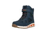 Stiefel ZIGZAG "Clementu", Mädchen, Gr. 34, blau, grau, Kunstfaser, Lederimitat, Schuhe Stiefel, mit robuster TPR-Außensohle