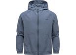 Anorak RAGWEAR "Roog A", Herren, Gr. S (48), navy, Obermaterial: 94% Polyester, 6% Elasthan. Innenfutter: 100% Polyester, lässig geschnitten hüftlang, hoch geschlossener Ausschnitt, Ärmel ohne Ärmelschlitz Bündchen mit innenliegendem Gummizug, Jacken, Sportliche Übergangsjacke mit Kapuze