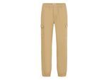 Jogginghose SOLID "Jogginghose SDCaelan", Herren, Gr. XL, N-Gr, beige (sand), Obermaterial: 100% Baumwolle CO., Hosen Jogginghose