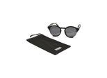 Sonnenbrille URBAN CLASSICS "Urban Classics Unisex Sunglasses Coral Bay", Damen, schwarz, Sonnenbrillen Sonnenbrille