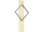 EGLO Wandleuchte "BOYAL Wandlampe - Stahl, Holz - LED - 1X13W - IP20", beige (schwarz, braun), 1, H: 56cm, 1 Stk., Leuchten, Wandstrahler, Wandspot, Wohnzimmer, Flur, L30,5 x H56 x AL7,5 cm, Wandleuchte