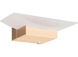 FISCHER & HONSEL Wandleuchte "Bowl TW", sandfarben, 1, H: 7cm, 1 Stk., Leuchten, Farbtemperatur in 3 Stufen einstellbar, Wandleuchte