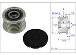 INA Generatorfreilauf 535001610 für Mercedes