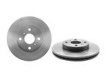 BREMBO Bremsscheibe COATED DISC LINE 09.5736.11 vorne rechts links belüftet 255mm für TOYOTA CHEVROLET GREAT WALL 94853004 94854148 4351212550