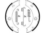 ATE Bremsbackensatz, Feststellbremse 03013740152 für Mercedes VAG