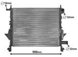 VAN WEZEL Kühler, Motorkühlung 43002217 für RENAULT