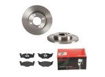 BREMBO Bremsensatz, Scheibenbremse 142054849 Vorderachse voll 239mm 12mm für Audi SEAT VW