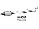 ASSO Mittelschalldämpfer 406087 für RENAULT