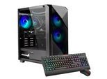 GAMEMAX Gaming-PC "Striker 8017 AMD Ryzen 5 7500F 16GB DDR5 1TB SSD RTX 5060Ti", schwarz, Microsoft Windows 11 Home (64 Bit), 16 GB RAM 1.000 GB SSD, Desktop-PCs, Windows 11, DDR5 RAM, Wasserkühlung, Gaming-PC