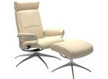 Relaxsessel STRESSLESS "Paris", beige (vanilla paloma), B:80cm H:98cm T:75cm, Leder BATICK: BATICK ist ein leicht korrigiertes, durchgefärbtes und genarbtes Möbelleder, bei dem die meisten Unebenheiten und Spuren in der Regel entfernt wurden.;Leder PALOMA: PALOMA ist ein durchgefärbtes Semianilin-Möbelleder mit natürlicher Narbung.;ROHLEDER Stoff Q2 FARON: Ein fester zuverlässiger Bouclé mit einem