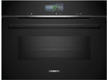 SIEMENS Backofen mit Mikrowelle "CM776GKB1", schwarz, B:59,4cm H:45,5cm T:54,8cm, Backöfen, Perfekte Zubereitung von Gerichten dank cookControl Pro, Backofen mit Mikrowelle