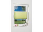 Plissee K-HOME "Klemmfix Pisa" Gr. 23, grün, B:75cm H:130cm, Obermaterial: 100% Polyester, Plissees, Plissee, Crushed-Optik