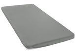 Spannbettlaken OTTO HOME "Topper Basic, in Gr. 90x200, 140x200 oder 180x200 cm", mittelgrau, B:200cm L:200cm, Microfaser-Jersey, Obermaterial: 100% Polyester, Bettlaken, Spannbettlaken, Baumwolle, Matratzen bis 8 cm Höhe, Bettlaken, Spannbetttuch, Laken