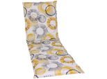 Liegenauflage GO-DE, beige, B:60cm H:190cm, Bezug: 65% Polyester, 35% Baumwolle, Polsterauflagen, Liegenauflage, 190 x 60 cm