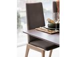 Polsterstuhl STRESSLESS "Laurel", braun (braun batick, schwarz), B:57cm H:105cm T:60cm, Leder BATICK: BATICK ist ein leicht korrigiertes, durchgefärbtes und genarbtes Möbelleder, bei dem die meisten Unebenheiten und Spuren in der Regel entfernt wurden., Stühle, Polsterstuhl, High Back, Größe M, mit abgerundeten Beinen in Schwarz