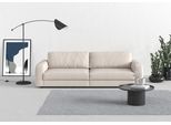 Big-Sofa TRENDMANUFAKTUR "Bourbon Mega, bequem, viel Platz, Breite 264cm", grau (dove), B:264cm H:84cm T:126cm, 100% Polyester, Sofas, Big-Sofa, extra tiefe Sitzfläche, wahlweise mit Sitztiefenverstellung bestellbar