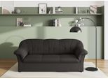 3-Sitzer DOMO COLLECTION "Pegnitz für kleine Räume, Breite 185cm", braun (espresso), B:185cm H:82cm T:82cm, 92% Polyester, 8% Nylon, Sofas, 3-Sitzer, zeitlos, elegante Armlehnen, komfortabel