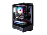 GAMEMAX Gaming-PC "VISTA COC AB 8036 AMD Ryzen 5 5500 16GB 480GB SSD RTX 5050", schwarz, Microsoft Windows 11 Home (64 Bit), 16 GB RAM 480 GB SSD, Desktop-PCs, Windows 11, Gaming-PC