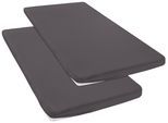 Spannbettlaken OTTO HOME "Topper Basic, in Gr. 90x200, 140x200 oder 180x200 cm", anthrazit, B:90cm L:200cm, Microfaser-Jersey, Obermaterial: 100% Polyester, Bettlaken, Spannbettlaken, Baumwolle, Matratzen bis 8 cm Höhe, Bettlaken, Spannbetttuch, Laken
