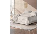 Bettwäsche IRISETTE "Easy 8659", beige (natur), B/L: 155cm x 220cm, 1 Stk., 1 Stk., Seersucker, B/L: 80cm x 80cm, 2, Seersucker, Obermaterial: 100% Baumwolle, Bettwäsche, Bettwäsche, kühlend und atmungsaktiv, pflegeleicht und bügelfrei