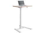 LEITZ Ergo Compact höhenverstellbarer Schreibtisch weiß