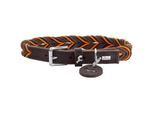 Hunter Halsband Solid Education Cord dunkelbraun 40 cm