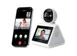 LUVISION PTZ Gegensprechkamera Video Anruf Kamera Telefonkamera WLAN Überwachungskamera Senioren Baby Überwachung Autotracking 4MP