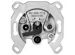 TechniSat TECHNIPRO RV 600-17E Sat-Durchgangsdose, Antennensteckdose silber