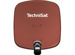 TechniSat DIGIDISH 45 Sat-Schüssel mit V/H-LNB & Satfinder, 1 TN ziegelrot